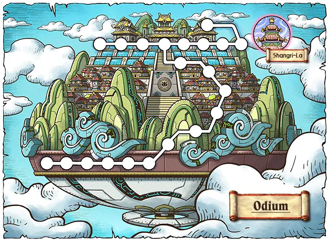 Odium familiar habitat map