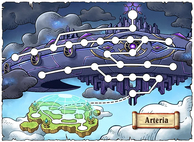 Arteria familiar habitat map