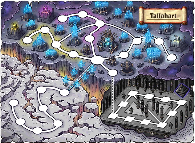 Tallahart familiar habitat map