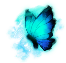 Ink-Shaded Butterfly